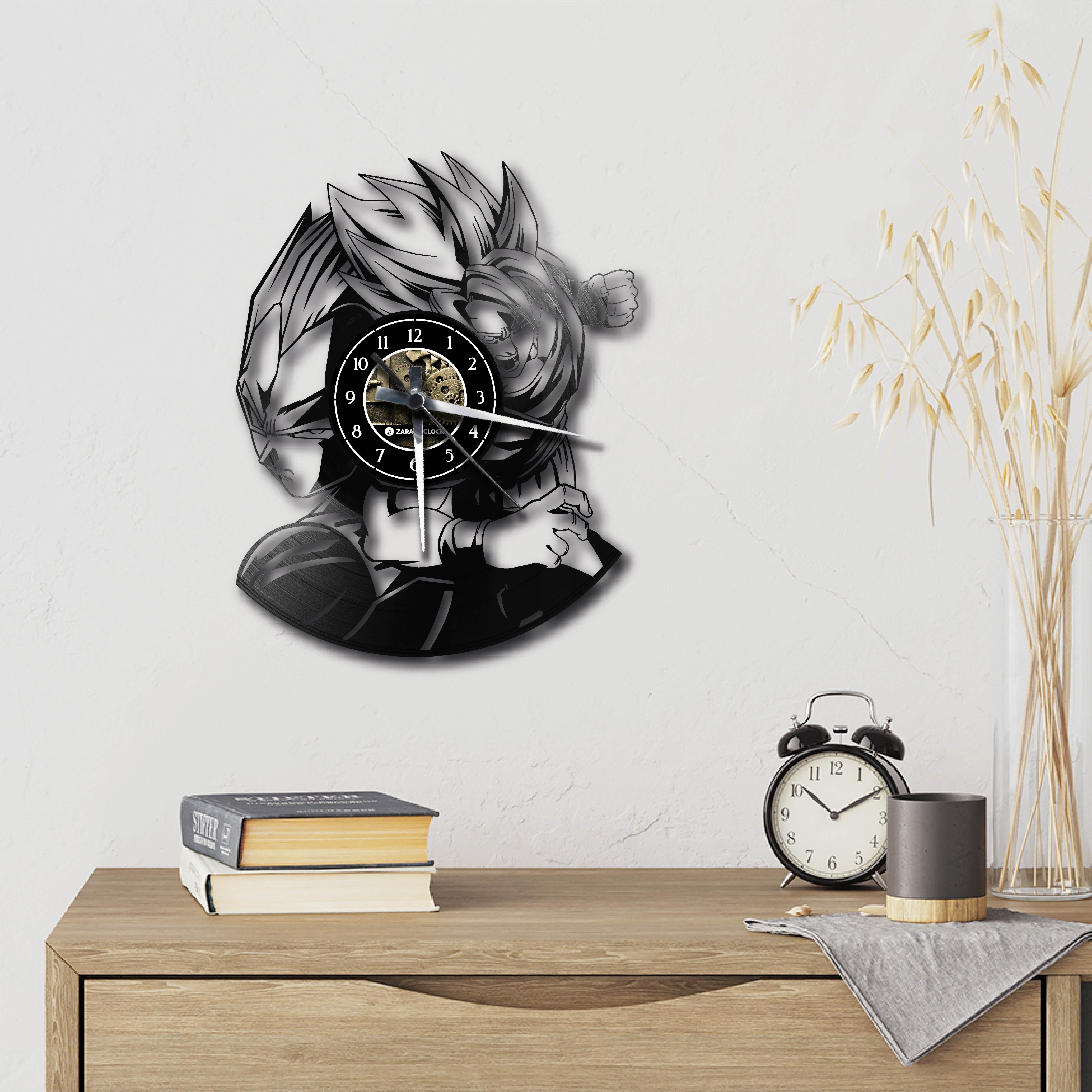 DRAGONBALL Z ✦ orologio in vinile Orologio in vinile Zarami Clock | Gli orologi in vinile originali 