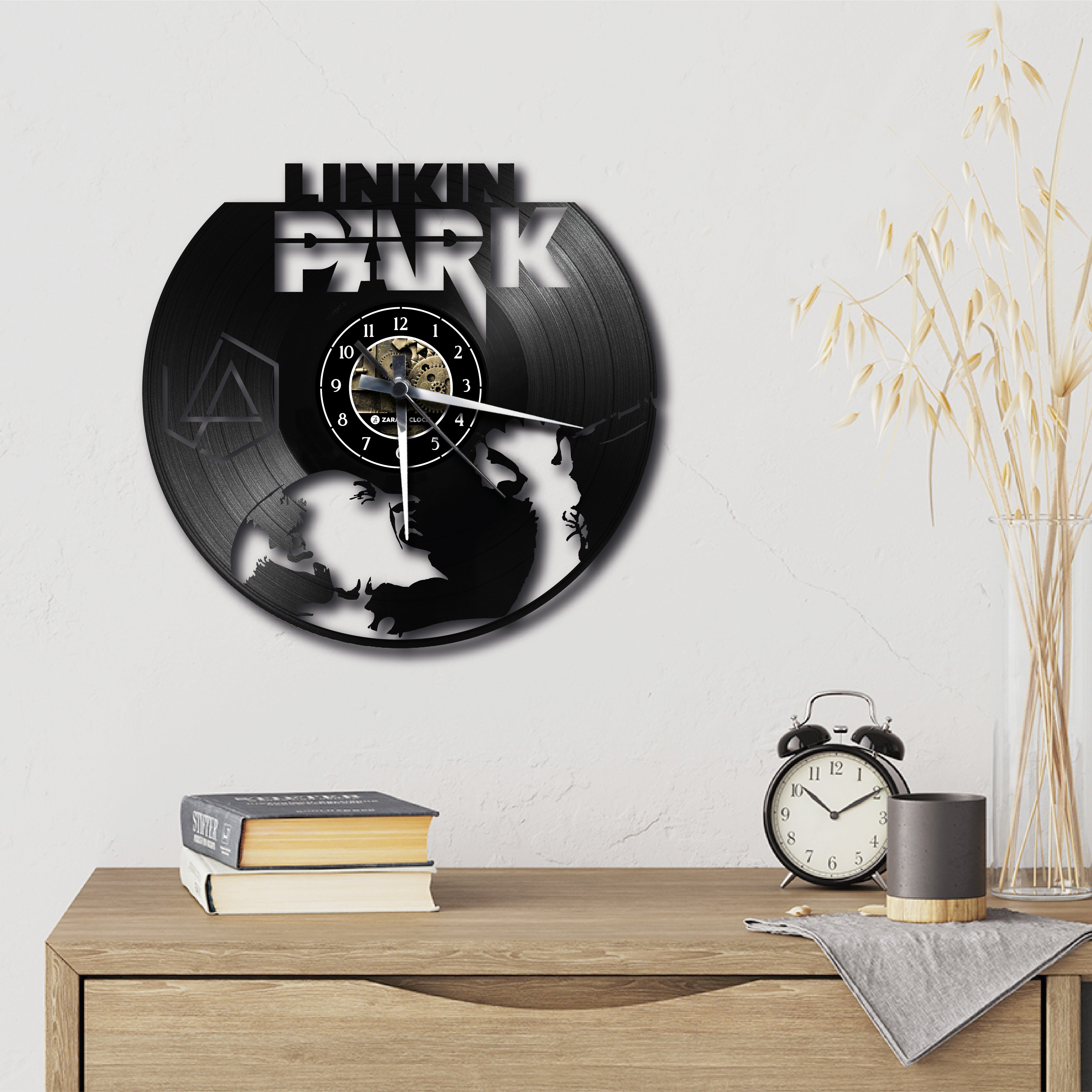 LINKIN PARK CHESTER ✦ orologio in vinile