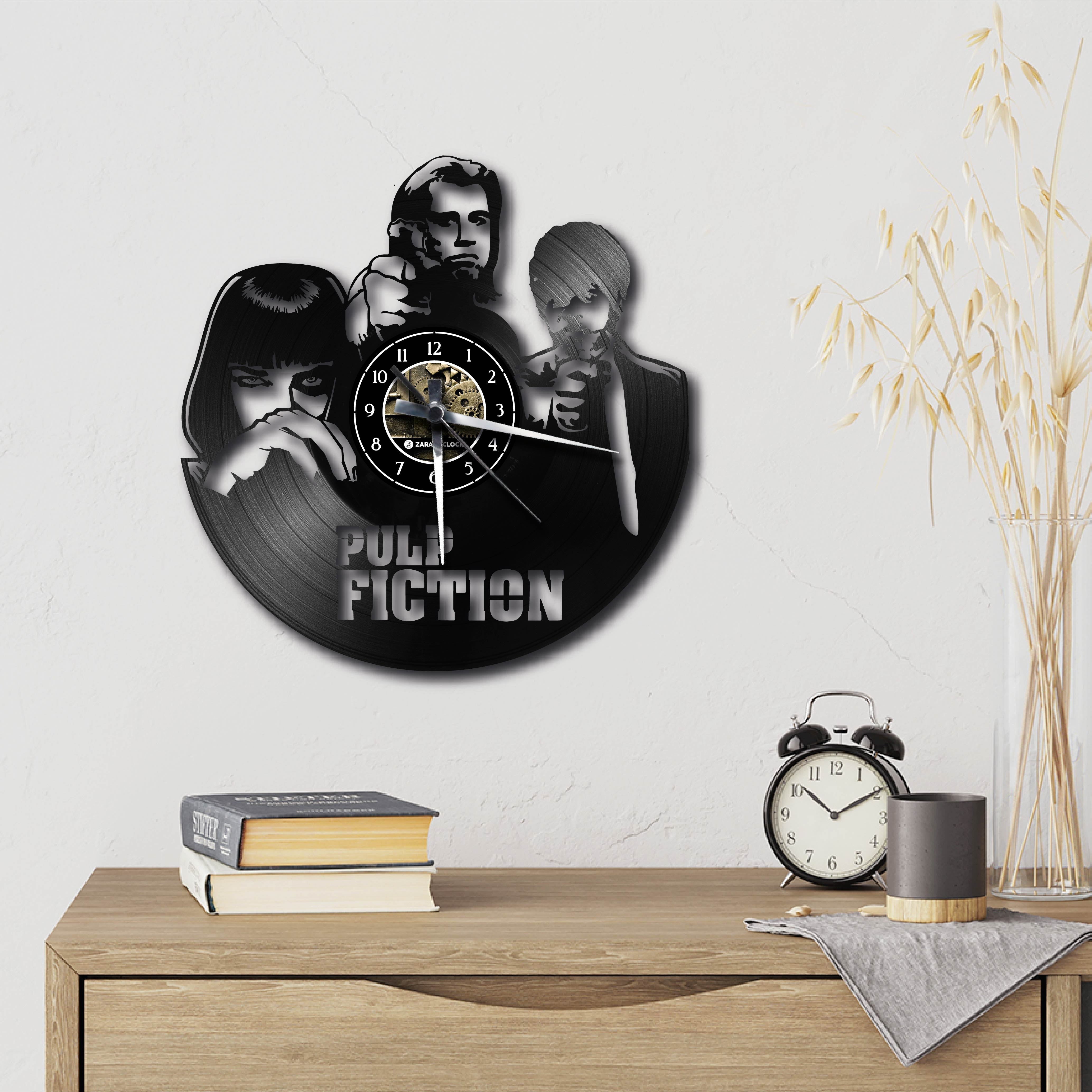 PULP FICTION ✦ orologio in vinile Orologio in vinile Zarami Clock | Gli orologi in vinile originali 