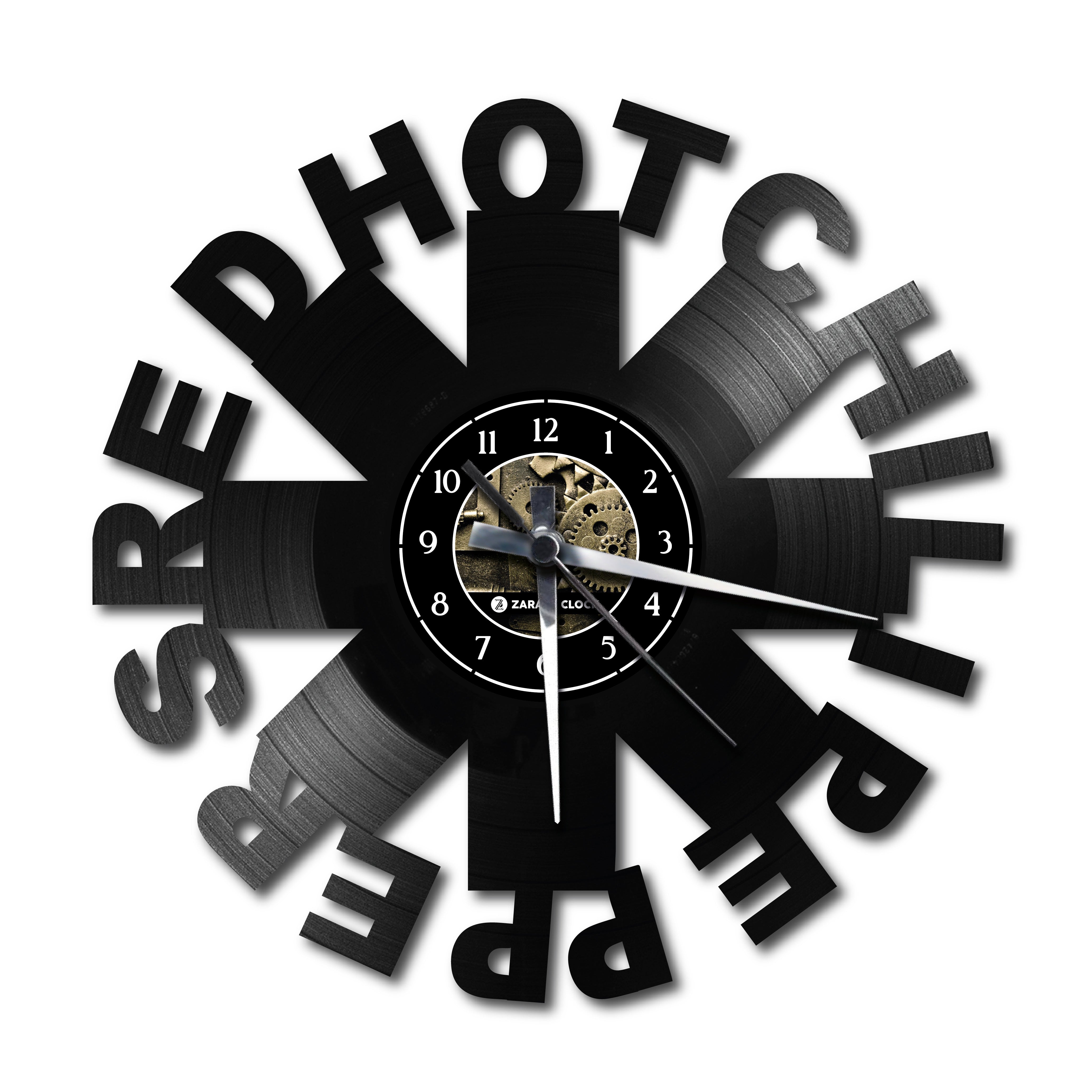 RED HOT CHILI PEPPERS ✦ orologio in vinile