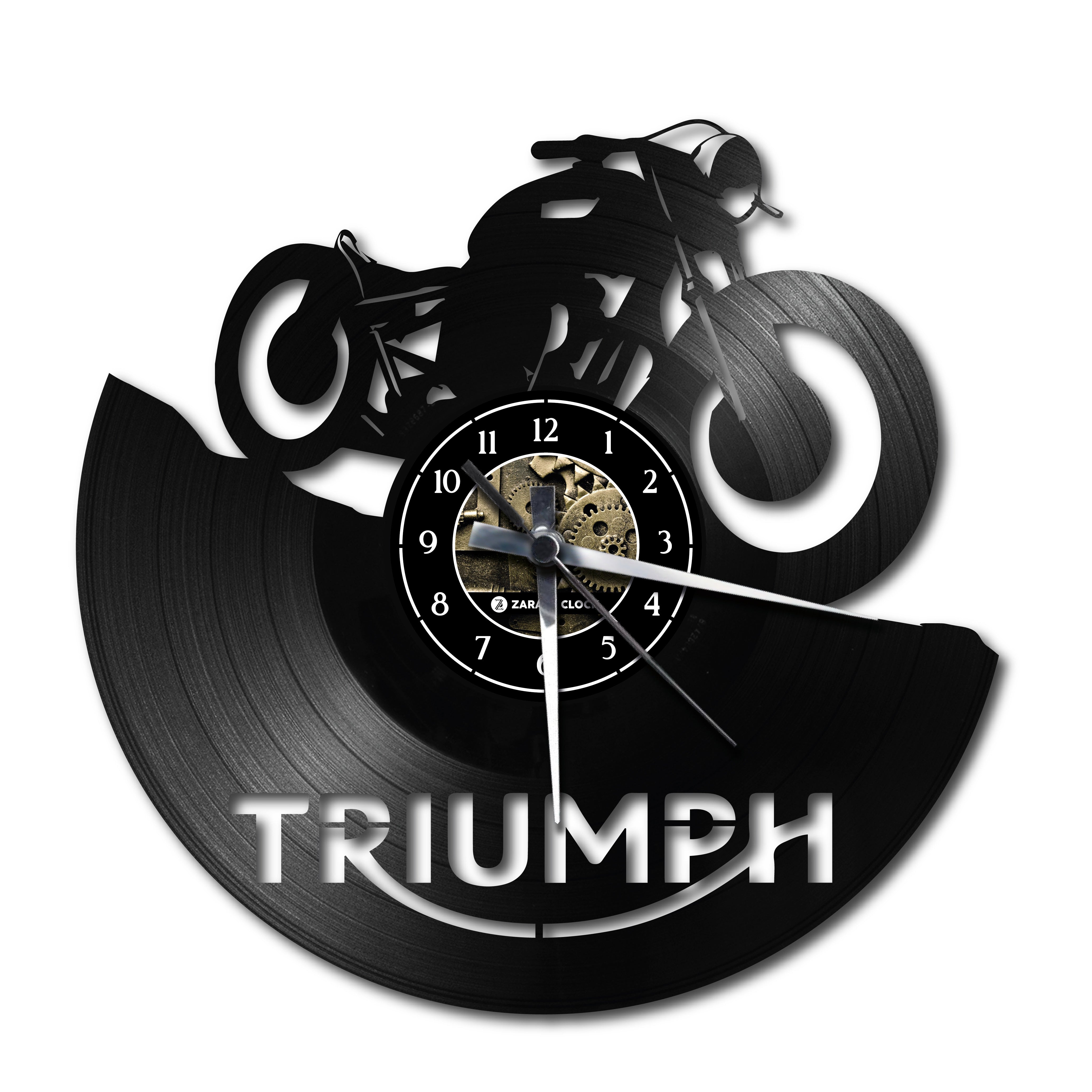 TRIUMPH ✦ orologio in vinile